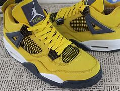 Image result for Yellow Jordan Sneakers