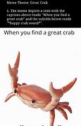 Image result for Is Crab the Final Form Meme