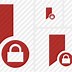 Image result for Red Lock Icon