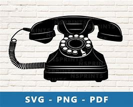 Image result for Antique Phone SVG