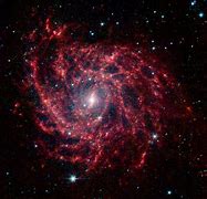 Image result for Red Spiral Galaxy Top Angle