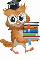 Image result for Owl Reading a Book Clip Art PNG