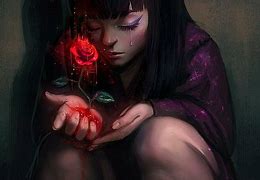 Image result for Anime Girl Galaxy Sad