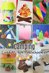 Image result for Preschool Camping Crafts