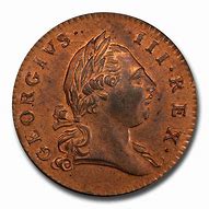 Image result for 1773 Virginia Half Penny Coin