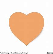 Image result for Pastel Orange Heart