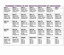 Image result for 30-Day Push-Up Challenge Calendar