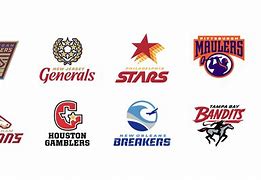 Image result for UFL Football League Teams Names Logos