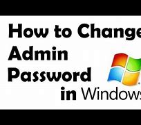 Image result for How to Find Admin Password Windows 7
