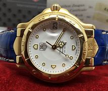 Image result for 18K Gold Watches for Men Tag Heuer