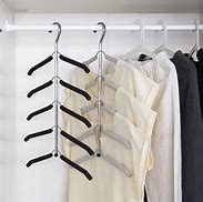 Image result for Tiered Hangers for Clothes