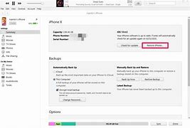 Image result for Reset iPhone with iTunes Windows