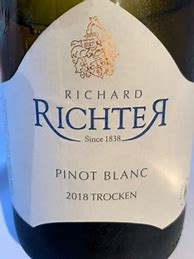 Image result for Richard Richter Pinot Noir Trocken