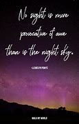 Image result for Night Sky Stars Quotes
