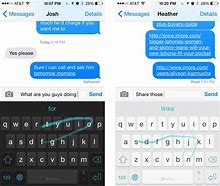 Image result for iPhone Text Keyboard with Numbers