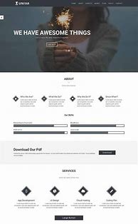 Image result for Free Single Page Website Template