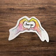 Image result for I Love You Stickers