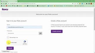 Image result for Roku Account Password Reset