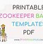 Image result for Zookeeper Flashcard