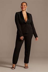 Image result for Plus Size Black Suit Jacket