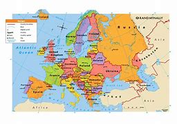 Image result for Europe Map Countries and Cities