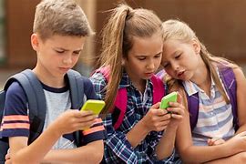 Image result for Children Face in the Glow of Cell Phone