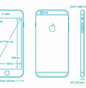 Image result for iPhone 6 Screen Size