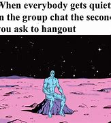 Image result for Quiet Chat Meme