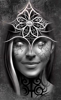 Pin by ALBANO .R. on Fantasy | Dark art tattoo, Skull girl tattoo, Black and grey tattoos