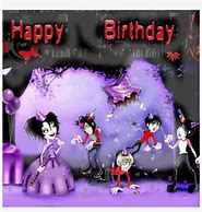 Image result for Free Clip Art Gothic Happy Birthday Banner