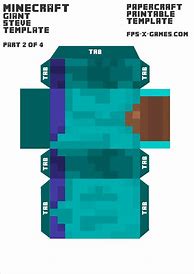 Image result for Minecraft Steve Paper Model