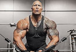 Image result for The Rock Muscles