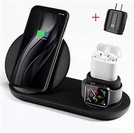 Image result for 5 Core Wireless Charging Station 3 in 1 Wireless Charger Stand