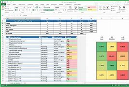Image result for Project Management Template Excel Free Percentage