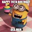 Image result for Funny 20th Birthday Meme