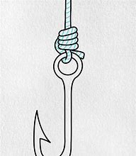 Image result for Fishing Hook in Water Drawing