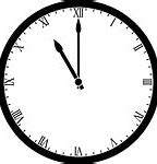 Image result for Roman Numeral Clock at 11