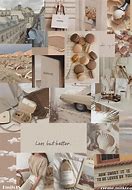 Image result for Aesthetic Beige Collage iPad Case