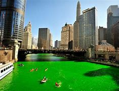 Image result for chicago river st patricks