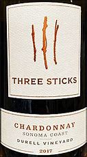 Image result for Three Sticks Chardonnay Durell
