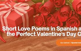Image result for Really Short Spanish Love Poems