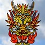 Image result for Dragon Stained Glass Window