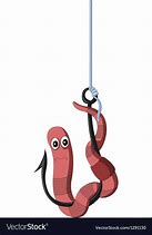 Image result for Worm On Hook SVG