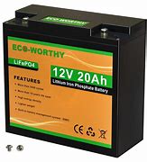 Image result for LiFePO4 Lithium Ion Battery