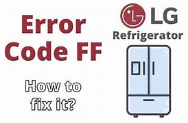 Image result for Gah Refrigeration Error Codes