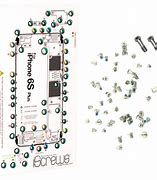 Image result for iPhone 6 and 6 Plus Screw Set Diagram