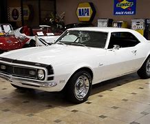 Image result for Picture of a White Stock 68 Camaro