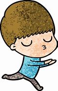 Image result for Boy Being Calm Cartoon