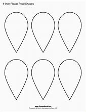 Image result for 5 Petal Flower Templates Printable