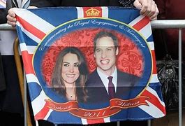 Image result for William and Kate with the Union Jack
